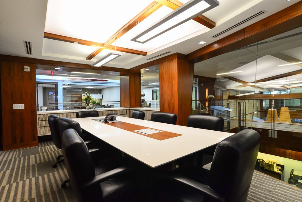 Custom conference table