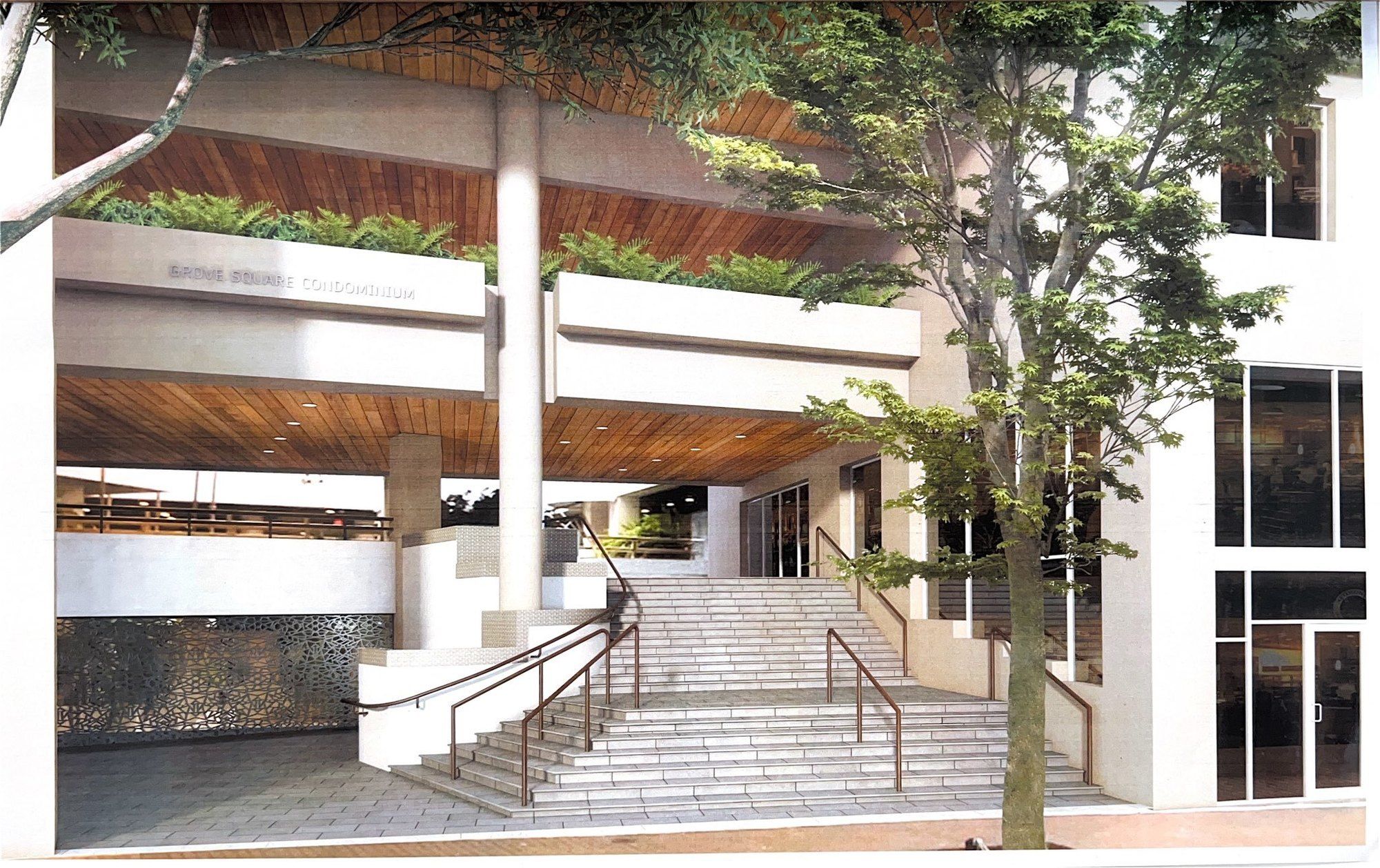 Building entrance